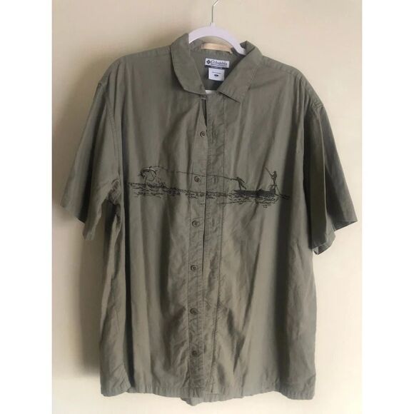 Men’s Columbia River Lodge Button Up shirt - Picture 1 of 4